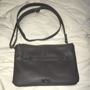 Grey Cross Body Purse